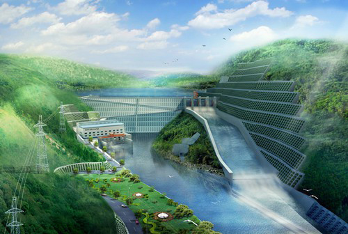 南溪老挝南塔河1号水电站项目